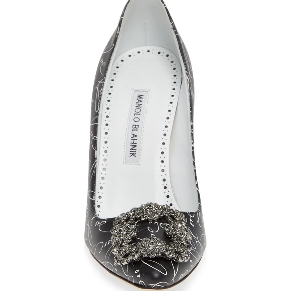 NEW MANOLO BLAHNIK Limited Edition Hangisi Pump - Picture 3 of 11